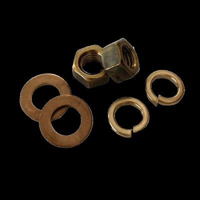 硅青铜六角螺母弹垫平垫硅青铜平弹母C65100非标定做M10M12
