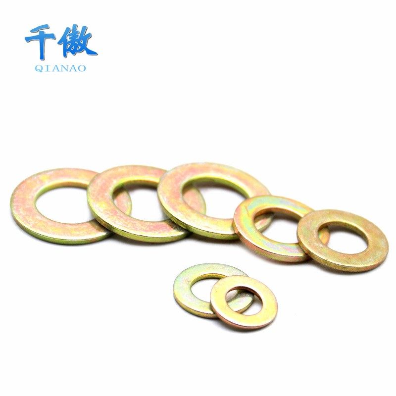 8.8级彩锌平垫黄锌垫圈镀黄锌加大彩锌平垫圈GB97M4M6M8M10M12M14,个性定制/设计服务/DIY,明信片定制,淘宝优惠券,粉丝福利购,淘宝优惠卷
