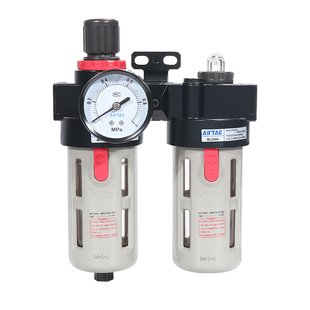 亚德客二联件油水分离气源处理器气体过滤器BFC2000/3000/4000A1