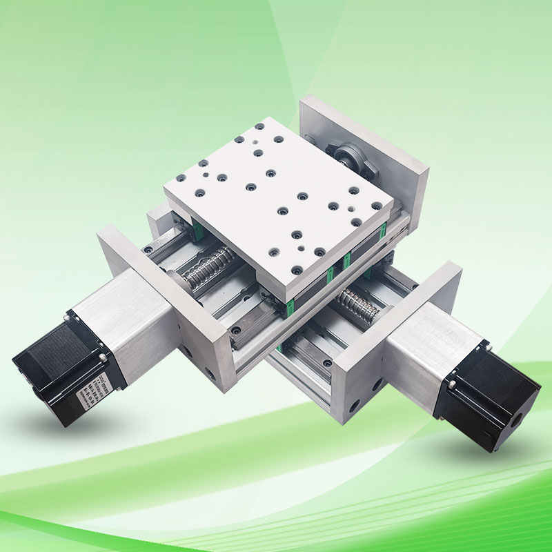 十字滑台模组XY两轴o丝杆直线导轨马达牀升降重型往复自动化数控