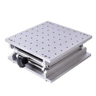 激光打标机升降台镭射机平台定位条多孔铝板精密XY可调固定位移台
