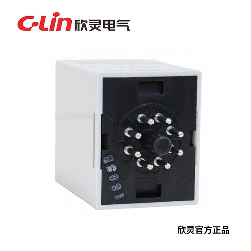 C-Lin欣灵HHS8C AH3-3 1/3/6/10/30/60S 带瞬动触点延时间继电器