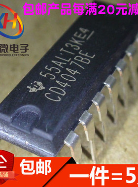 全新原装进口 CD4047 CD4047BE CD4047BD DIP14逻辑-多频振荡器