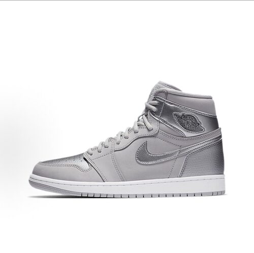 Jordan Air Jordan 1 high og  高帮 复古篮球鞋 男女同款 灰银
