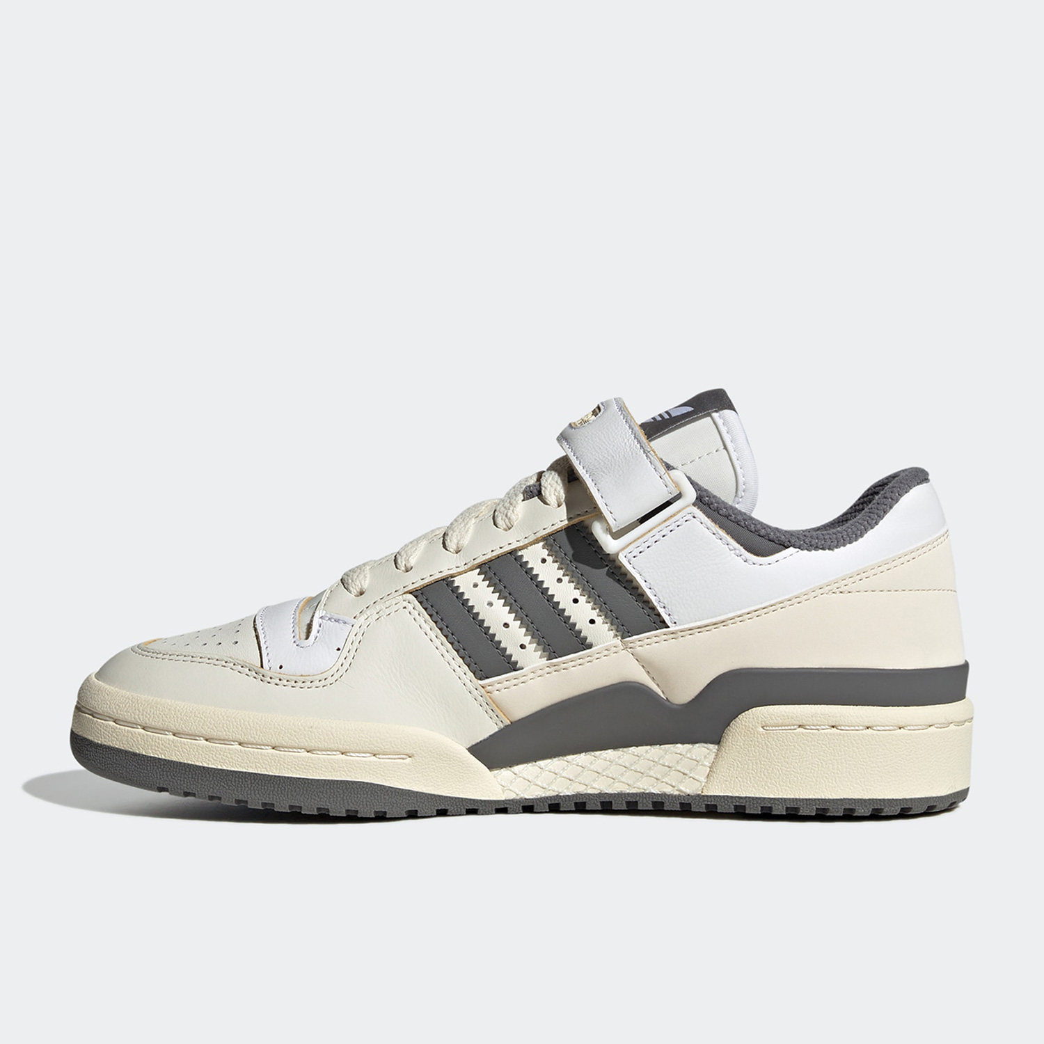 adidas originals FORUM 84舒适防滑减震低帮板鞋白灰HQ4374[WF]图片