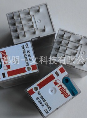 现货R4N-2014-23-1024-WTL功率REPOL继电器24 V,7A,14Pin导轨全新