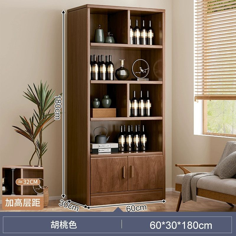实木酒柜简约靠墙隔断展示柜