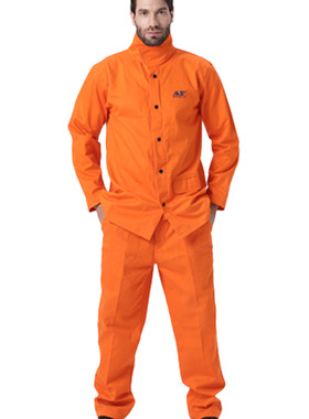 友盟 AP-8101 橙红色防火阻燃工作裤透气、轻便、可水洗