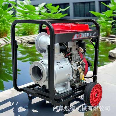 小型自吸泵低噪音易启动柴油水泵抗洪排涝应急抢险排水泵