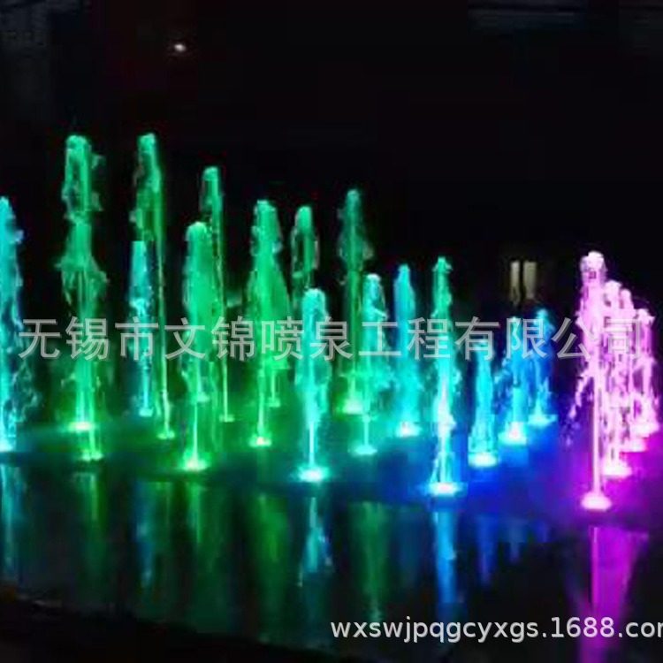 单点控制音乐喷泉 DMX512喷泉  单泵喷泉 阵列喷泉 音乐旱喷