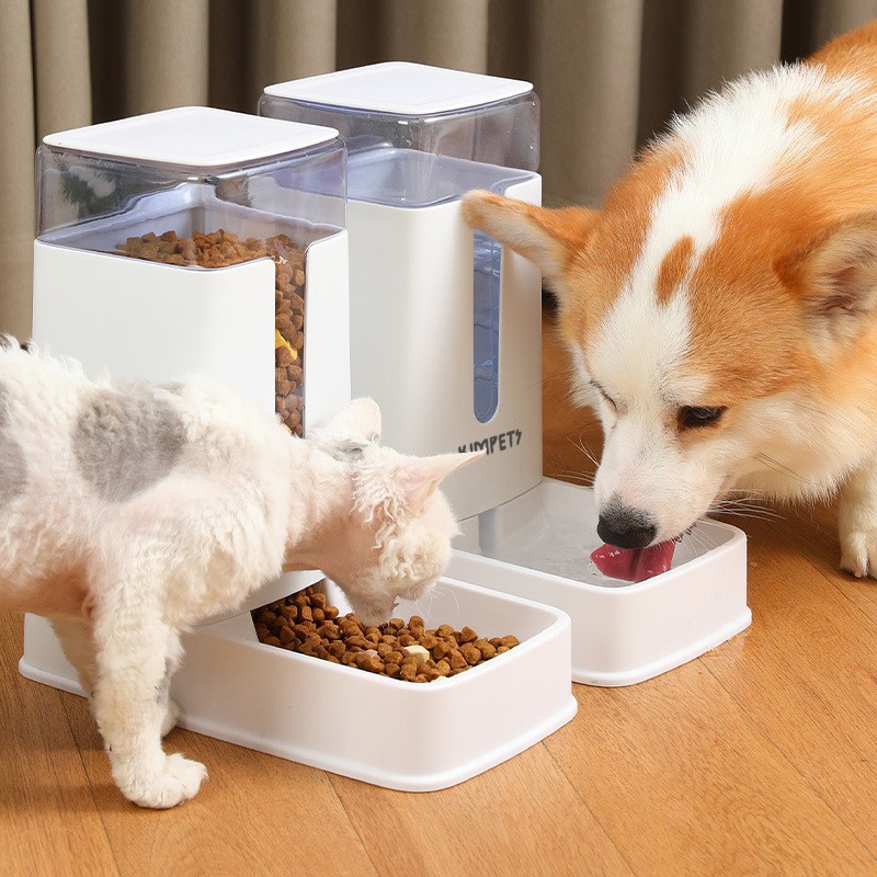 宠物喂食喂水器水碗 大容量狗狗喂食饮水机狗碗猫猫食具水具
