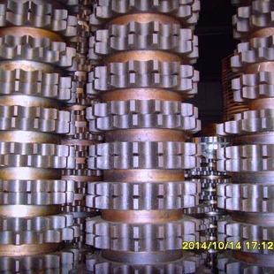 24A20牙双排链轮  圆柱齿轮 同步带轮 正齿轮 传动件 带台链轮