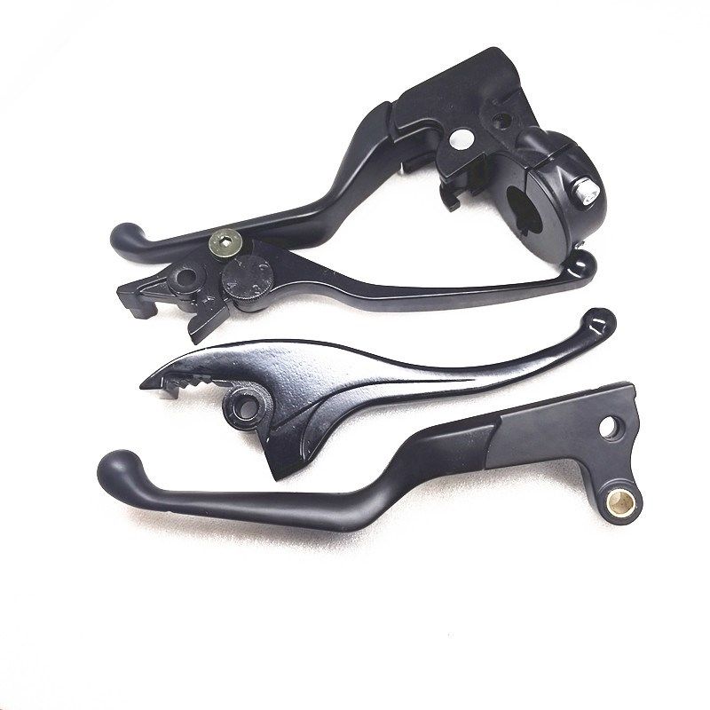 适用长江400上泵bobbie400bobber650/700离合手柄刹车手柄牛角镜