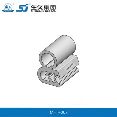生久柜锁MFT-067带钢丝机柜电器柜密封条 汽车密封条三元乙丙胶条