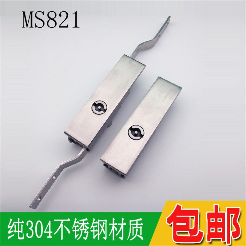 MS821不锈钢天地连杆锁威图机柜门锁不锈钢配电箱柜门机械锁