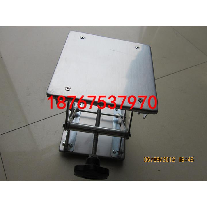 不锈钢升降台 20*20CM 实验室专用 升降台  物理教学仪器