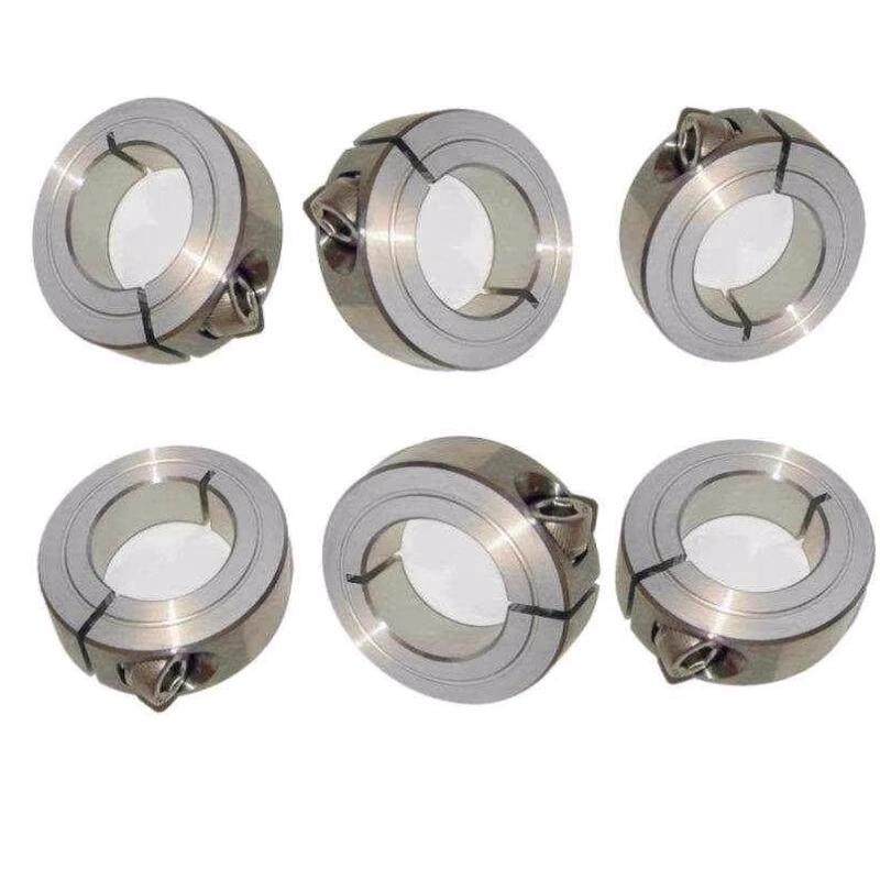 不锈钢开口型固定环光轴定位限位环固定夹锁紧卡环轴套SSCS16 20