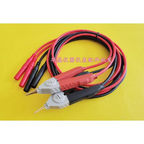 。电池测试数字日置四端测试线lcr电桥夹测试仪测试线 低电阻测试