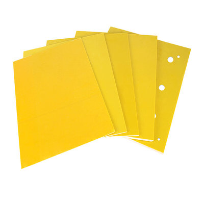 。速卖通黄色3240环氧板树脂版耐高温耐潮锂电池绝缘板切割玻纤板