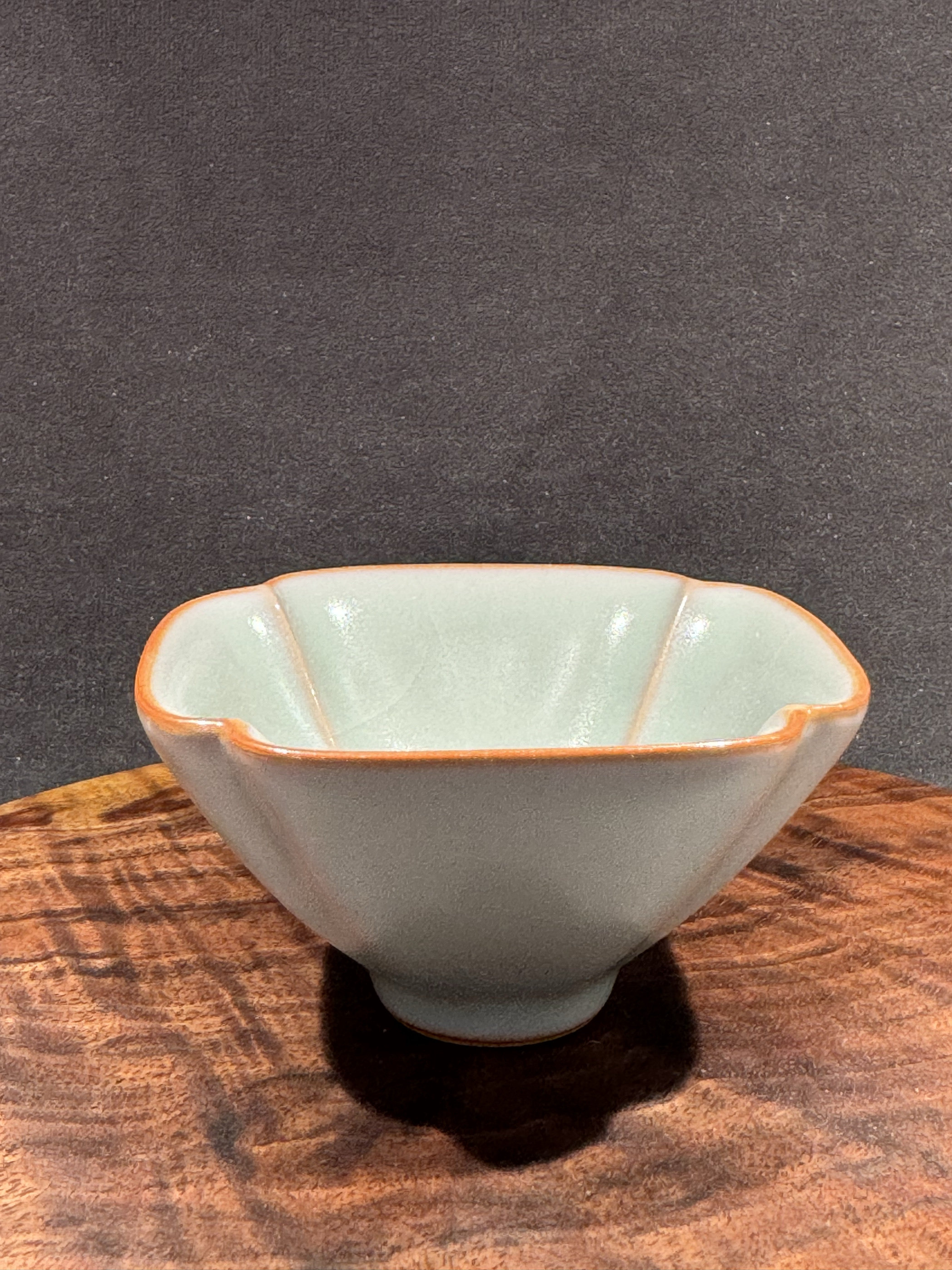 柏采汝窑主人杯单杯开片八方聚财杯陶瓷品茗杯功夫茶具茶盏家用图片