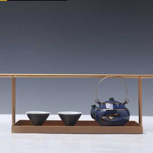 创意陶瓷茶具搭配组合摆件客厅艺术软装 新中式 茶几茶室工艺品摆a.