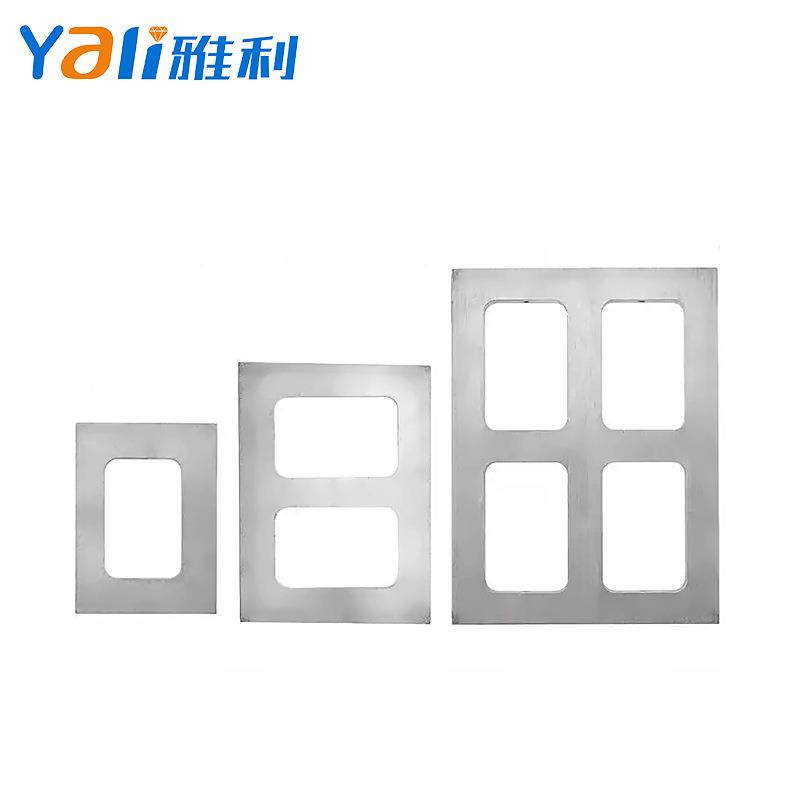 铝材压模框单框/双框/四框压模机配件首饰加工压胶模铝模具倒模