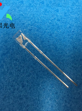 2*3*4白发黄色短脚led灯珠发光二极管 高亮234黄光 黄灯