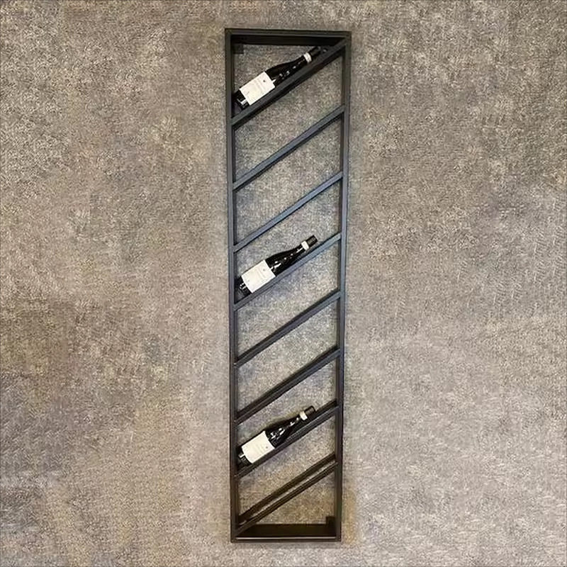 简约壁挂式酒架红酒展示架名酒酒器收纳架子红酒横放酒架批发