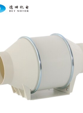 上海德旧强力管道通风扇 4寸厨房油烟吸风机浴室风扇 HF100换气扇