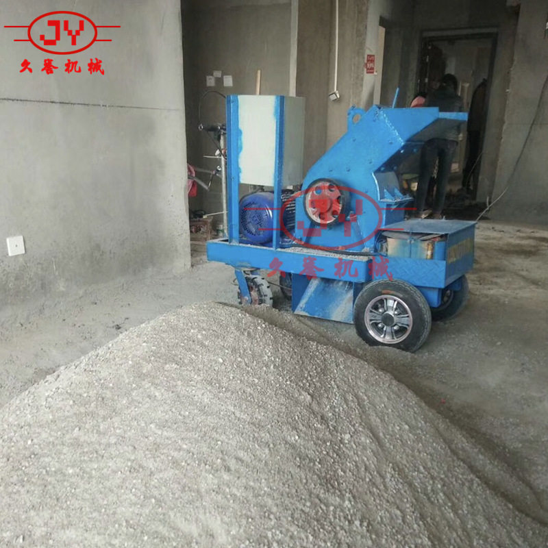 小型锤打式建筑垃圾破碎机