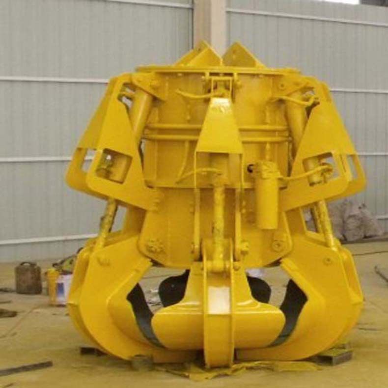 厂家供应垃圾站电动液压抓斗 起重机配件 双梁抓斗 葫芦多瓣抓斗