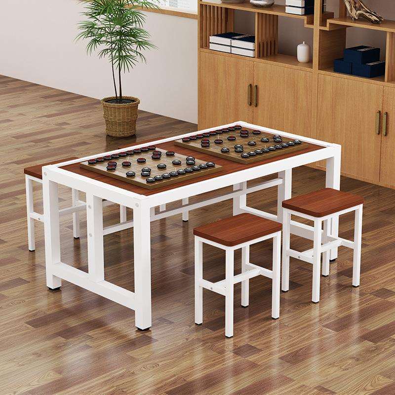 简约象棋桌围棋桌椅组合棋盘桌围象棋专用桌中国围棋象棋通用桌子