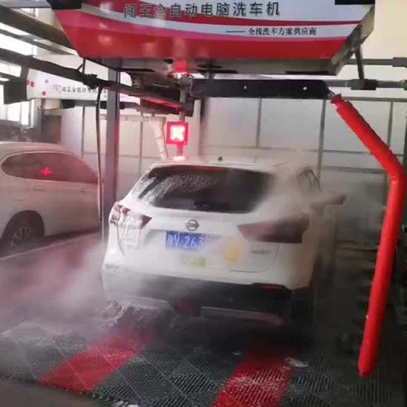 闯王智能无接触加油站洗车机