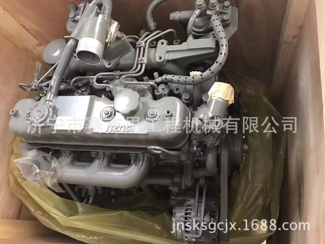 五十铃4JG1发动机总成 五十铃4JG1发动机配件图片