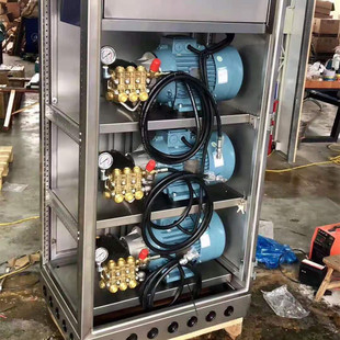 养殖场清洁清洗高压清洗机养殖厂猪舍高压清洗设备一机多抢清洗线