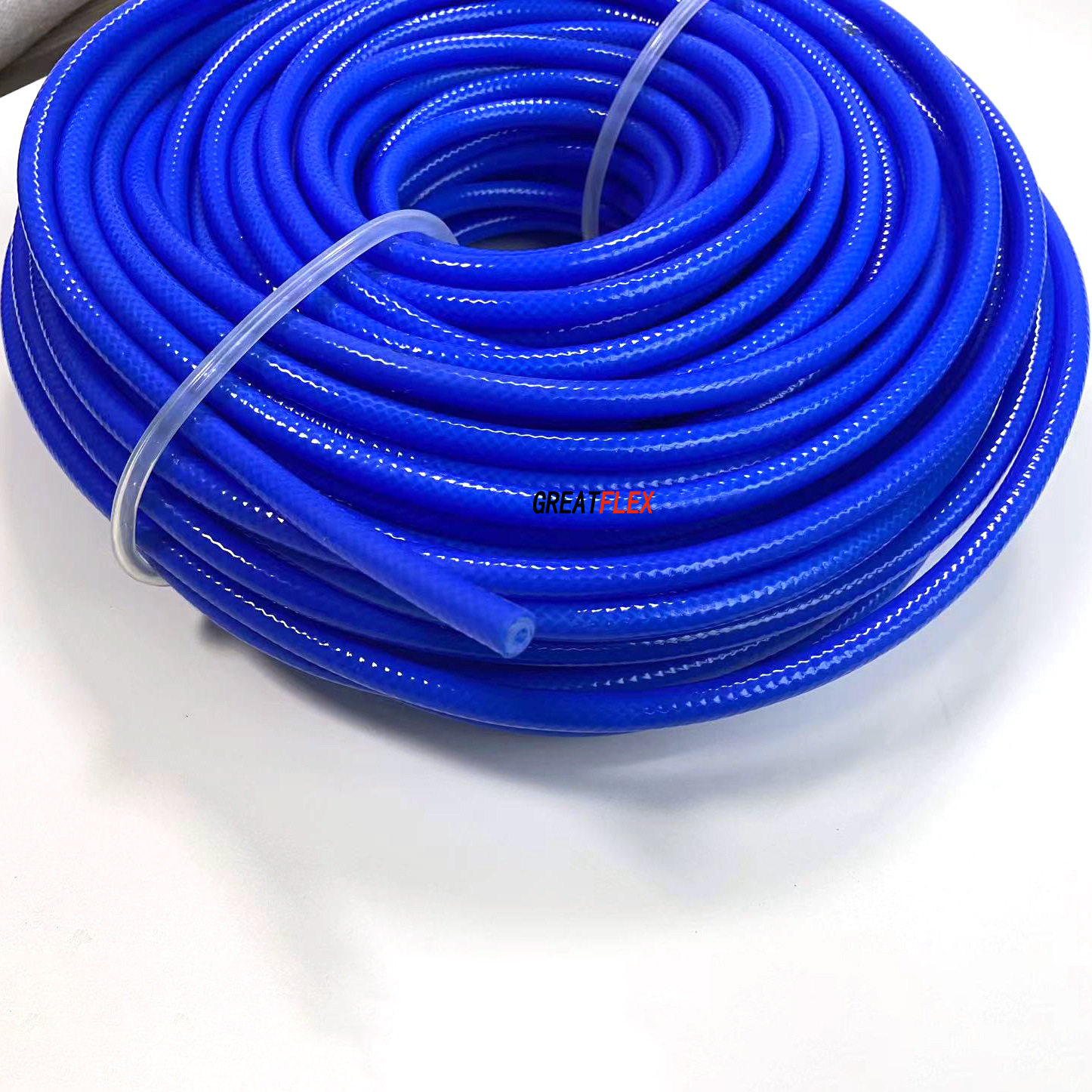 GREATFLEX蓝色双层汽车硅胶管耐高温内径6mm厂家BP20