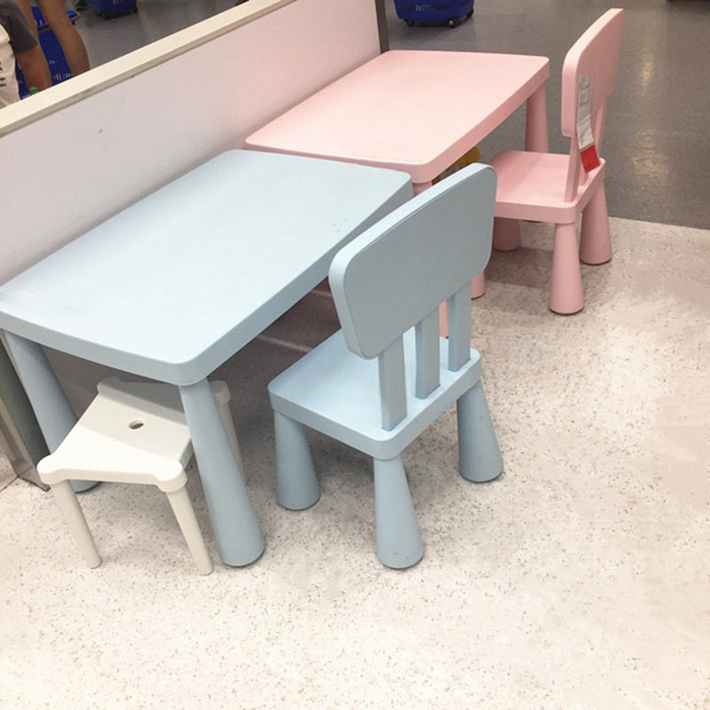 幼儿园儿童升降加厚桌椅套装