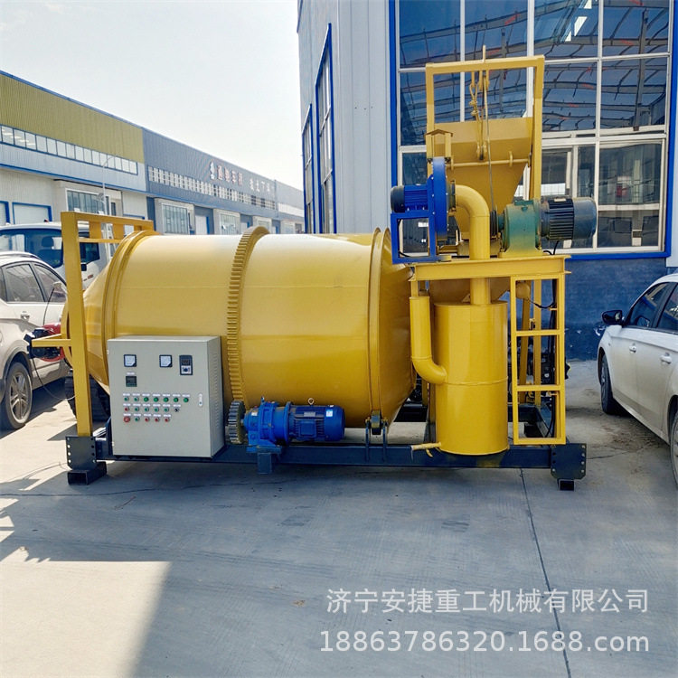 3方沥青再生料拌合机 半自动集控操作搅拌机 车间固定沥青拌合机