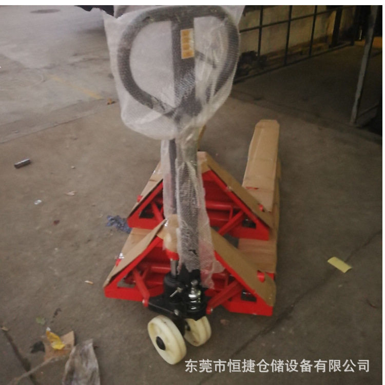 手动液压搬运叉车2吨3吨5吨手动升降托板手推叉车物流仓库叉车