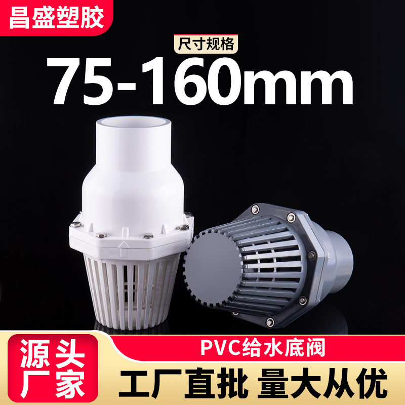 PVC水泵逆止止回阀滤网