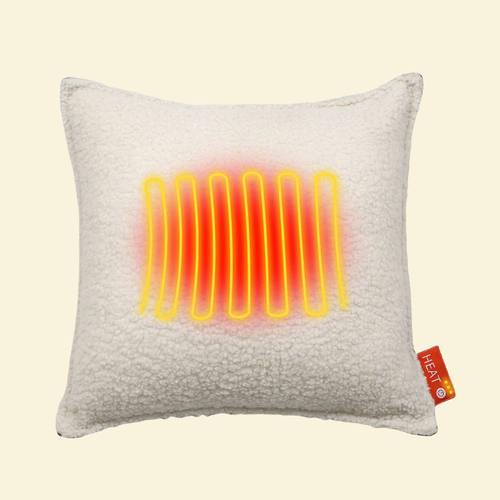 2025新款织唛开关电热抱枕USB控温定时暖手靠枕冬季公室暖身