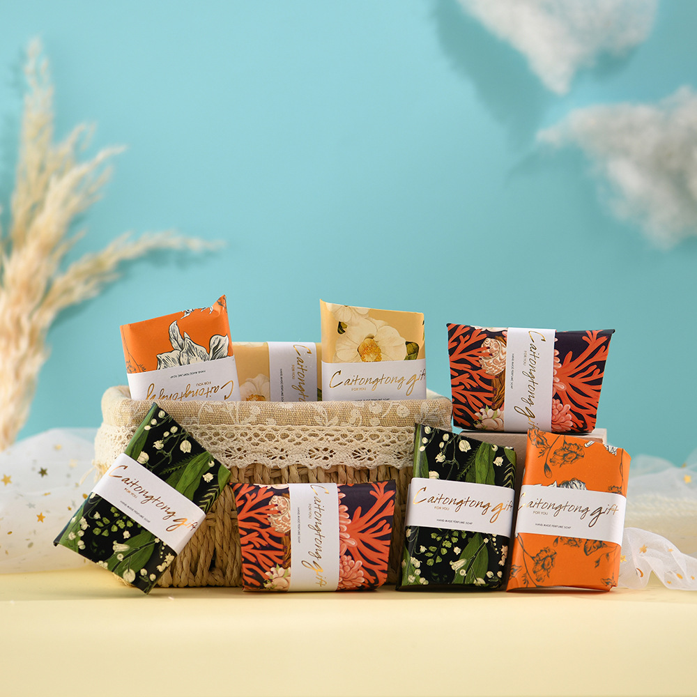 2025新款创意婚庆伴手礼香氛精油皂洗浴护肤润肤礼盒送宝宝周岁