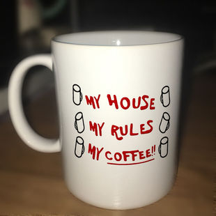 利刃出鞘马克杯 陶瓷咖啡杯 公室喝水礼物杯子