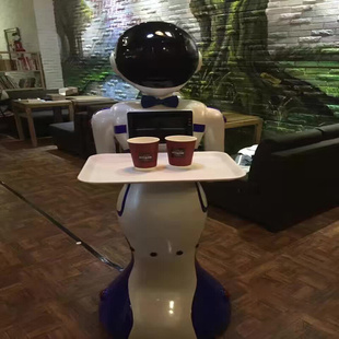 智能服务送餐机器人语音互动广告定制礼仪模特人型保姆活动租赁