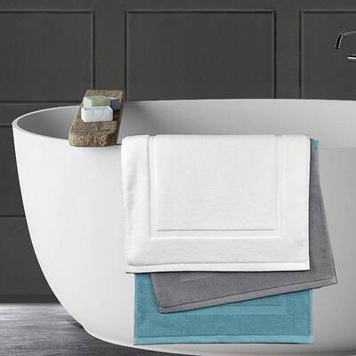 Hotel household bathroom floor mat cotton towel浴室地巾地垫