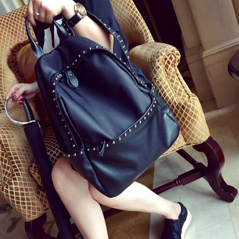 2025新款时尚双肩包女韩版牛津布旅游背包百搭全防水大容量旅行包,箱包皮具/热销女包/男包,双肩背包,淘宝优惠券,粉丝福利购,淘宝优惠卷