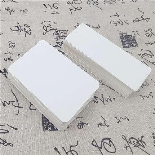 书签定制学生绘画手绘卡片制作手工特殊尺寸6x16/10x20/2.5x10