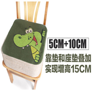 儿童餐椅增高坐垫防水坐椅垫w钢琴椅加厚加高可拆洗透气硬座椅垫
