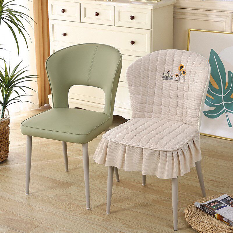 餐桌椅子套罩2024新款家用凳子套罩轻奢座椅套弧形异形餐椅套罩