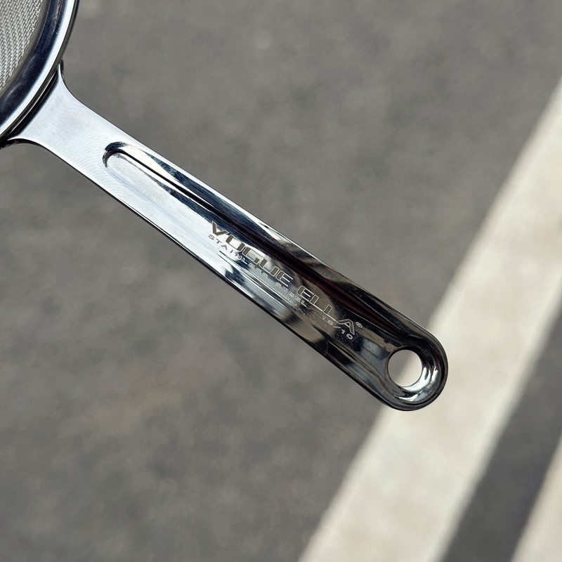 VE漏勺家用厨房j豆浆过滤网筛304不锈钢漏网婴儿辅食超密细网